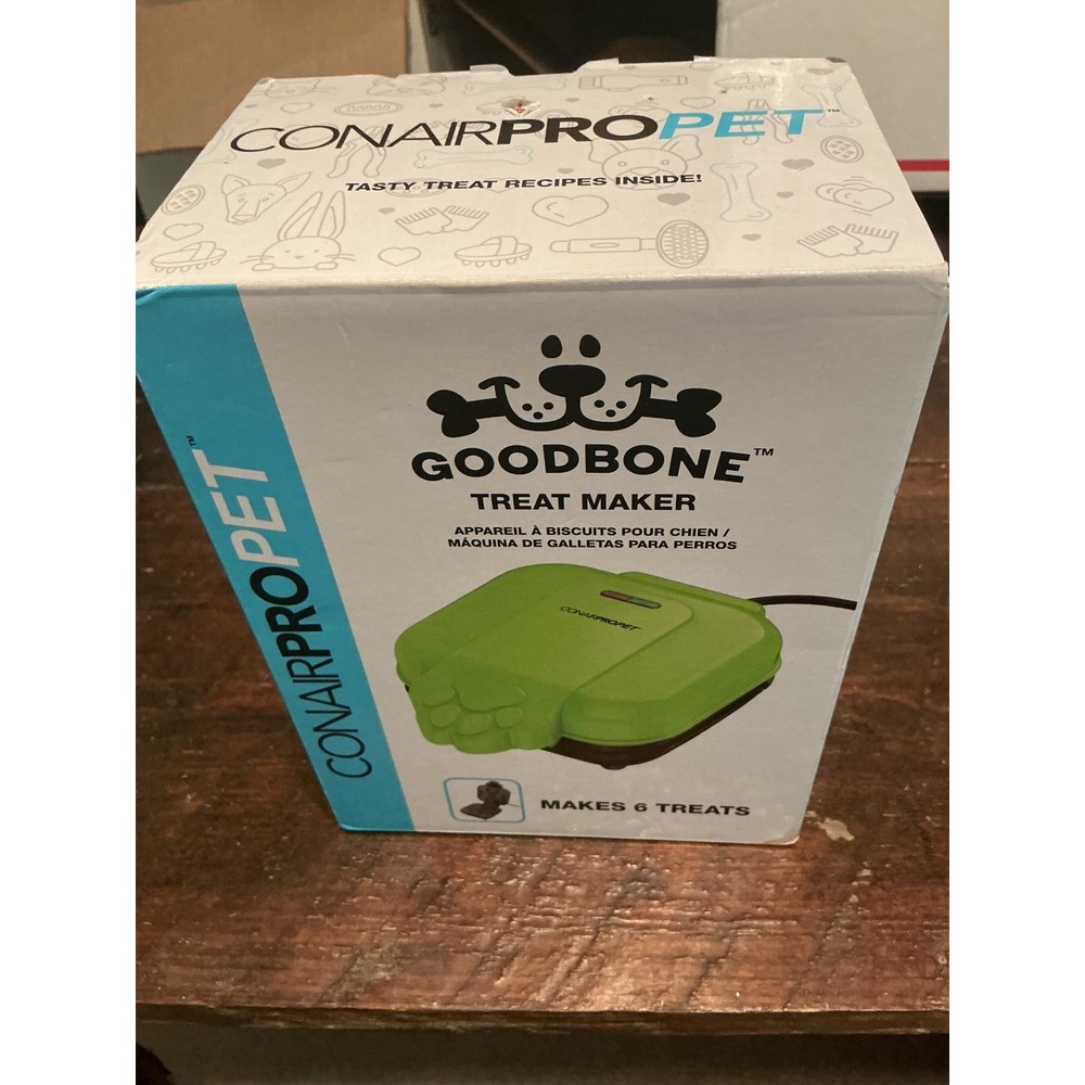 ConairProPet‎ GoodBone Dog Treat Maker Green Nonstick Bone Shapes PGFTMSGR New